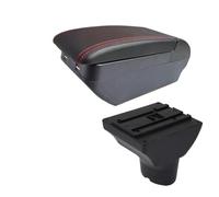 NANGAEBPPW Reposabrazos Para Hyundai I20 Caja De Reposabrazos Para Hyundai I20 2012 Caja De Almacenamiento Central Interior(H línea roja 4USB)