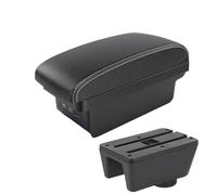 NANGAEBPPW Reposabrazos Para Ibiza 6j Para Ibiza 6L Reposabrazos Para Seat Para Ibiza Caja De Almacenamiento Central Con USB Interior(B3 Negro blanco 3USB)