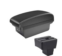 NANGAEBPPW Reposabrazos Para Mazda 2 Skyactiv Para Versión Para CX3 CX-3 2018 2019 2020 Con Carga USB(B3 Negro blanco 3USB)