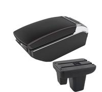 NANGAEBPPW Reposabrazos Para Morris Para Garages MG3 Caja De Almacenamiento Central Con Reposabrazos Para MG MG3 Con Volante A La Derecha(Negro rojo Sin USB)