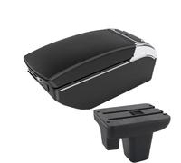NANGAEBPPW Reposabrazos Para Morris Para Garages MG3 Caja De Almacenamiento Central Con Reposabrazos Para MG MG3 Con Volante A La Derecha(Línea negra Sin USB)