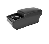 NANGAEBPPW Reposabrazos Para N&issan Para DATSUN MIDO NODO Reposabrazos De Coche Caja De Almacenamiento Interior Retrofit Reposabrazos Central(B3 Negro blanco 6USB)