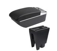 NANGAEBPPW Reposabrazos Para Peugeot 107 Caja De Almacenamiento Accesorios Interiores Para Coche(B línea negra SIN USB)
