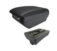 NANGAEBPPW Reposabrazos Para Peugeot 307 Caja De Reposabrazos Para Peugeot 307 CC Convertible Caja De Almacenamiento Accesorios De Interior Para Coche(H línea negra 4USB)