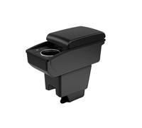 NANGAEBPPW Reposabrazos Para R&enault Para Kaptur Piezas De Reequipamiento Para Reposabrazos De Coche Para R&enault Para Kaptur Para Captur QM3(B1 Negro rojo 3USB)