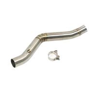 NANGAEBPPW Silenciador De Acero Inoxidable Para Motocicleta Tubo De Enlace Central Accesorios De Escape Para Benelli 502C 502X 2016 2017 2018