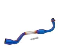 NANGAEBPPW Silenciador De Escape Deslizante Para Motocicleta Contacto Central Tubo Intermedio Para Grom M3 MSX 125 MSX125 2013-2018 2019(Estilo B)