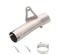 NANGAEBPPW Silenciador De Escape Para Motocicleta De Aleación De Titanio Con Conexión Para El Tubo De Enlace Central Para B&MW S1000RR S 1000 RR 2009-2015