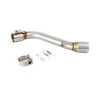 NANGAEBPPW Silenciador De Escape Para Motocicleta Para CRF 250 Para Rally CRF250L CRF250 CRF 250L 2017 2018 2019 2020 Tubo De Conexión Central De 51 Mm