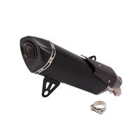 NANGAEBPPW Sistema De Escape Completo Para Motocicleta Para B&MW C400 C400X C400GT 2018-2020 Silenciador De Fibra De Carbono Con Tubo De Enlace Central(Style C)