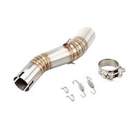 NANGAEBPPW Sistema De Escape De Motocicleta Slip-On Para CBR250 CBR250RR 2017-2022 Conexión Del Tubo De Enlace Central Silenciador De 51 Mm