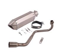 NANGAEBPPW Sistema De Escape Para Motocicleta Para GROM MSX125 MSX-125 MSX 125 SF 2013-2021 Tubo De Enlace Delantero Con Silenciador DB Killer(Style j)