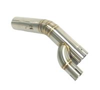 NANGAEBPPW Tubo De Escape Central De 60.5 Mm Para Motocicleta B&MW S1000RR 2017-2018 Tubo De Conexión De Acero Inoxidable Accesorios De Modificación