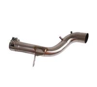 NANGAEBPPW Tubo De Escape De Motocicleta De Acero Inoxidable Sección Central Compatible Con para B&MW F750GS 850GS Accesorios De Modificación(Estilo B)