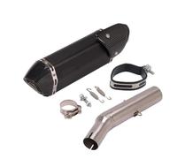 NANGAEBPPW Tubo De Escape Deslizante Para Y&amaha Para Tricker XG250 XT250 XG 250 2004-2008 Conector Adaptador De Silenciador(Style l)