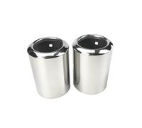 NANGAEBPPW Tubo De Escape Trasero De Acero Inoxidable Para Mazda 6 2009-2014 Para ATENZA 2013-2017 Para CX-5 2013 2014 2015 2016 2017(B type Silver 2pc)