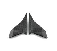 NANGAEBPPW Winglet Lateral Fuerza Descendente Lateral Spoiler Naked ala Fija Carenado Deflector Plástico ABS para CFMOTO CF250SR para CF Moto 250 SR(Patrón de Fibra de Carbono)