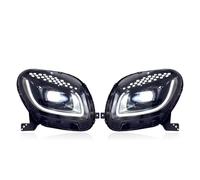 NANGAEBPW Para Mercedes Para Benz Para Smart 451 2014 2015 2016 2017 2018 2019 2020 Conjunto De Faros Delanteros LED Transparentes