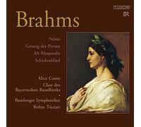 Nanie pour choeur et orchestre, Le chant des Parques, Rhapsodie pour contralto, Schicksalslied