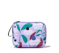 Nanit Estuche de Viaje - Funda Protectora rígida para Monitor de bebé Nanit Pro y Accesorio de Viaje multisoporte, Floral Morado