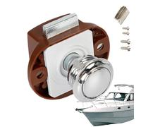 Nankoyal Cerradura De Puerta Principal Para Autos - Cerrojo de Aleación de Zinc sin Llave para Puertas - Recambio De Pestillo Para Caja AutoFurgoneta Baño