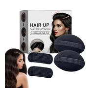 Nankoyal Cojín para la cabeza de pelo soplo, Base de pelo con volumen,Herramienta para trenzar con inserto de peinado, cojín para la cabeza, pelo soplo - para el cabello Bump Up, Base para