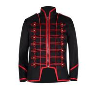 Nankoyal Disfraz de príncipe para hombre - Conjunto de pantalón y chaqueta de manga larga Royal - Disfraz de carnaval gótico para el Día del Libro para espectáculo de escenario de juego de rol