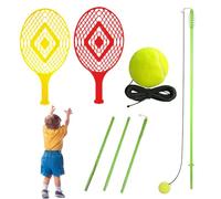 Nankoyal Entrenador de reboteador de tenis, ayuda portátil para entrenamiento de tenis, equipo de práctica para deportes de equipo, retroalimentación, atleta, golpear a jugadores de partidos de swing