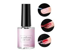 Nankoyal Esmalte de Uñas Gel Despegable,Esmalte Base Despegable | Fácil Remoción Fuerte Adhesión Secado Rápido Para Arte 15ml Pegamento Para Uñas Para Uso Diario Salón Hogar Carnaval Personal Bodas
