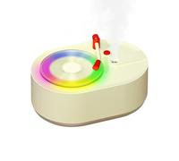 Nankoyal Humidificador de aire, difusor de fragancia para dormitorio, accesorios geniales para decoración linda, difusor silencioso recargable con 2 modos de niebla para accesorios de escritorio de
