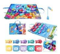 Nankoyal Juguete de Clasificación y Conteo para Niños,Juguete De Tela para Clasificación por Colores Y Conteo De Números - Juego de para Desarrollo Cognitivo 0a 36 Meses Niños Niñas
