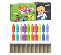 Nankoyal Juguetes de Clasificación por Colores - Juego Sensorial de Mesa para Clasificar Colores con Bebidas,Juguete Educativo Clásico para Niños Pequeños De Guardería Y Viajes