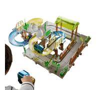 Nankoyal Tren Eléctrico Infantil | Vías De Tren con Batería Recargable | Juguetes para Actividades Interiores Colección Afición Viaje Ciudad Granja Fiesta Cumpleaños Navidad