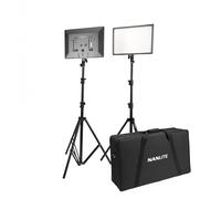 NANLITE - 25 LED 2 LUZ Kit con Soporte