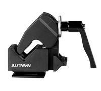 Nanlite Abrazadera de iluminación de liberación rápida con gancho para Forza 720, 500 II, FC-500B/C y Aputure Lighting