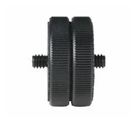 Nanlite Adaptador roscado AS-CP-1/4 para conectar 2 luminarias PavoTube II 6C.