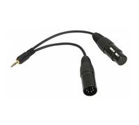 Nanlite Cable adaptador DMX CB-DMX-3,5C-1/2, para Forza 150