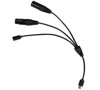 Nanlite Cable divisor DMX CB-DMX-USBC-1/3, para PavoBulb 10C y PavoTube T8-7X