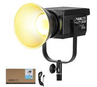 NANLITE FS-300B - Foco LED bicolor de 300 W, 2700 K-6500 K, CRI 96, control de aplicación, luz de video LED Bowens para fotografía, videografía, creación de contenido de YouTube/TikTok y transmisión