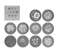 Nanlite Juego de gobos 2 AS-GB-FZ60-SET2, compuesto de gobos NL15 - NL24, para 3760 y 3761