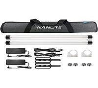 NANLITE Kit de 2 Tubos RGB II batería DMX