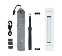 Nanlite PavoTube II 6C - Tubo de luz LED RGBWW de 10" 6W con batería, 7500-2700K, aplicación Bluetooth, 2.4G, 15 FX