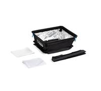 Nanlite SB-AL300 softbox pop-up para luz de superficie Alien 300C. Con difusor estándar y lite y panal de tela.