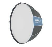 Nanlite SB-RP90 Rapid 90 softbox parabólica de 90 cm con conexión de bayoneta Bowens y mecanismo patentado para un montaje y desmontaje rápidos. Incluye están