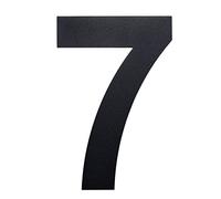 nanlyiau Numero de casa 6in/15.3cm Número de acero inoxidable mate RAL 7016,hecho de acero inoxidable sólido 304 Apariencia flotante,(7016 6in7)