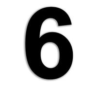 nanlyiau numero de casa mate negro 4in numeros acero inoxidable adhesivo(6)