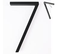 nanlyiau número de casa números casa exterior negro adhesivo 5in numeros casa exterior modernos 3d Número de buzón numeros casa exterior Producción de acrílico(negro 7)