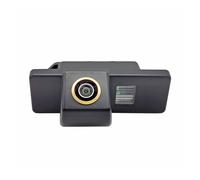 NaNMiBHd CÁMARA Reserva Coche para Nissan para Qashqai AHD 1080P Fisheye 180° Cámara De Visión Trasera De Marcha Atrás para Coche CÁMARATRASERA Marcha ATRÁS(Gold AHD1080P)