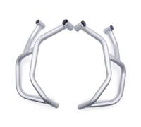 NaNMiBHd Marco caída Parachoques para CFMOTO para 800MT para 800mt para 800 MT Parachoques Motocicleta Kit Protección Anticaídas Barras Protección Motor Barras Choque Carretera(Silver)