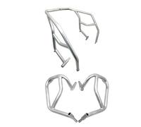 NaNMiBHd Marco caída Parachoques para S1000XR para S1000 XR para S 1000XR 2019 20202 2022 2021 Protector Parachoques Motor Carretera Motocicleta Barras Choque Protector Marco(Full Set Silver)